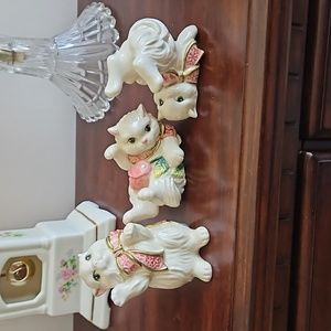 Fitz and Floyd Kittens trio